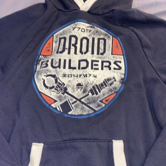 Disney Star Wars Droid Builders sweatshirt! Like new! - Picture 6 of 6